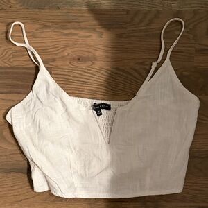 Kendall & Kylie Cream Camisole Top